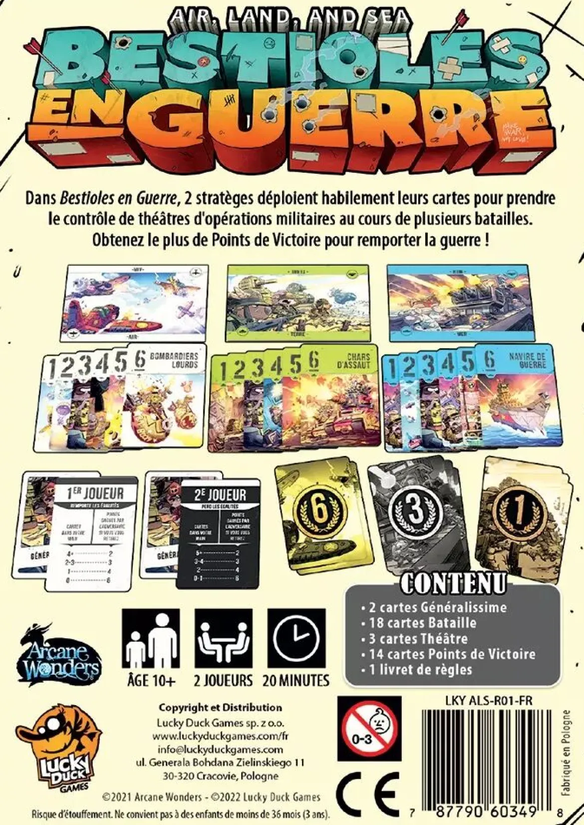 Air, Land & Sea - Bestioles en Guerre