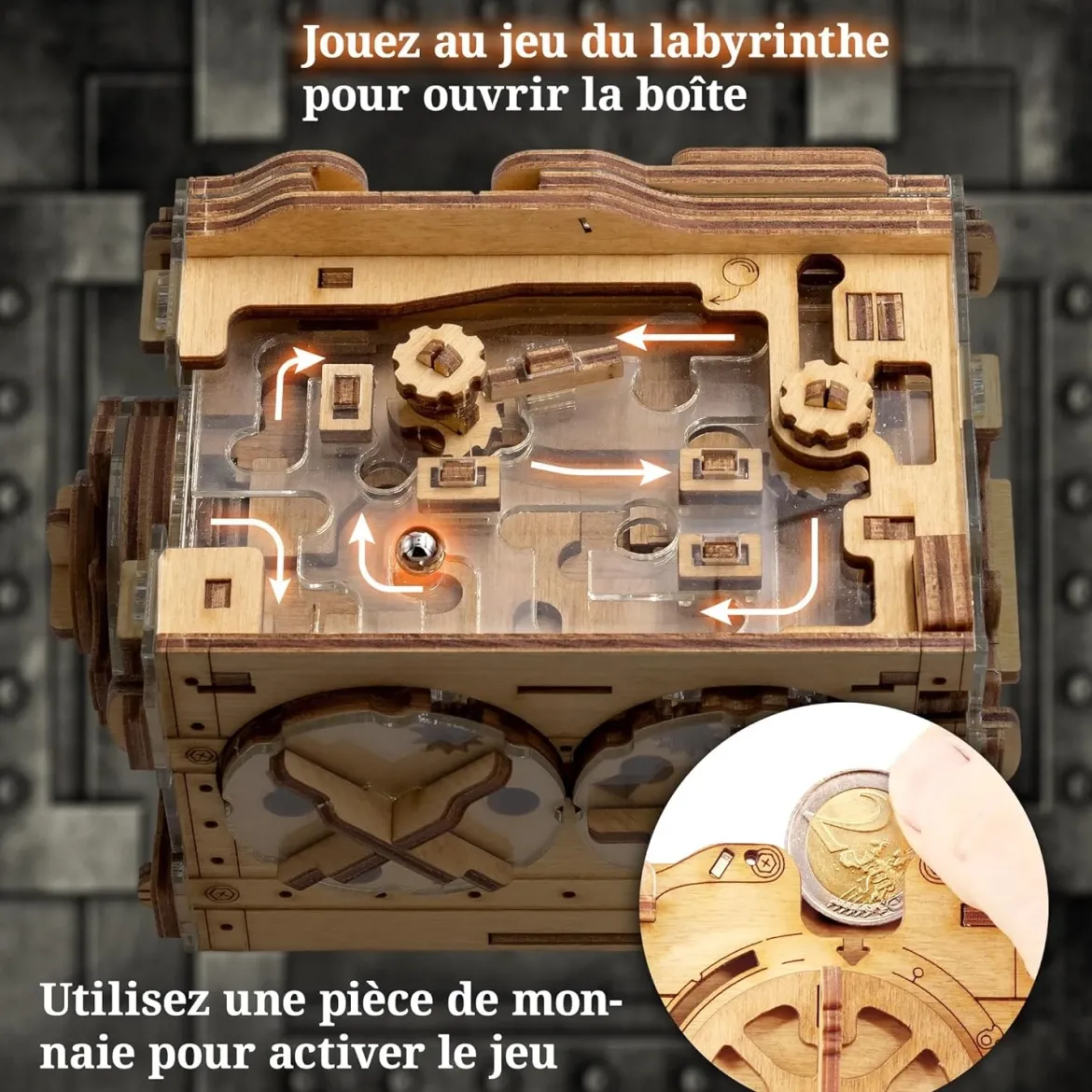A-Maze-Ing Safe - Gift Puzzle Box