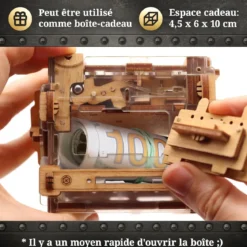 A-Maze-Ing Safe - Gift Puzzle Box