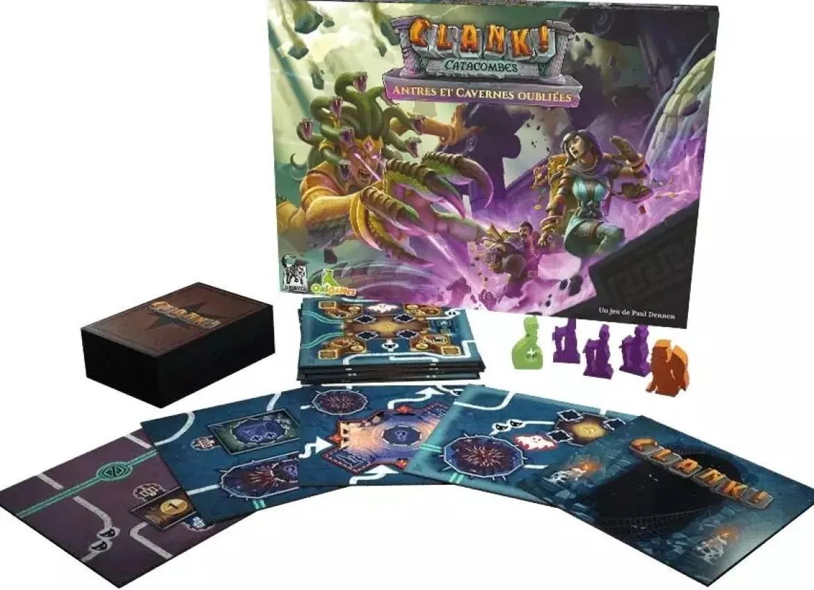 Antres et Cavernes Oubliées (Ext. Clank! Catacombes)
