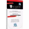 Arthur 45x68mm - Lot de 55 Protège-Cartes Mini-Euro - Paladin