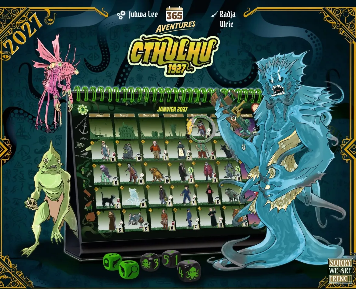 365 Aventures - Cthulhu 1927