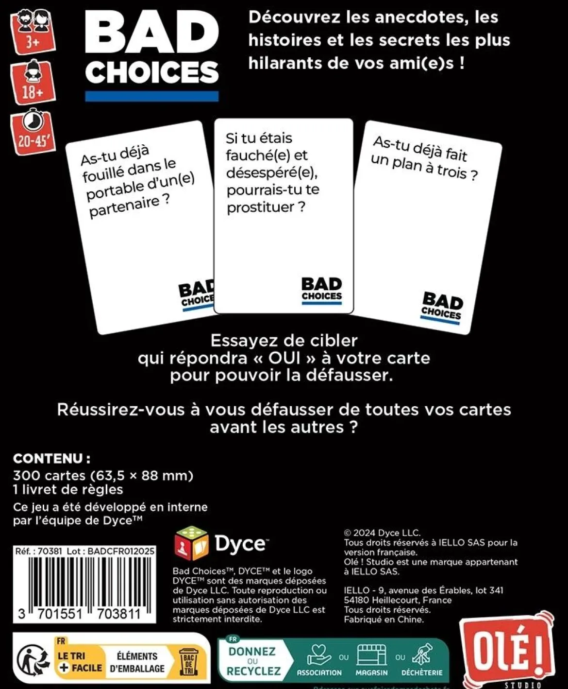 Bad Choices