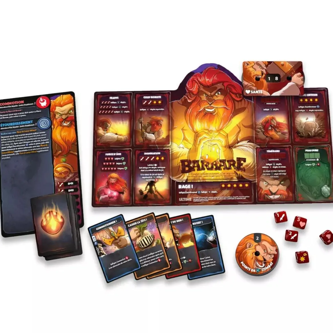 Barbare Vs Elfe Lunaire - Dice Throne S1 C1
