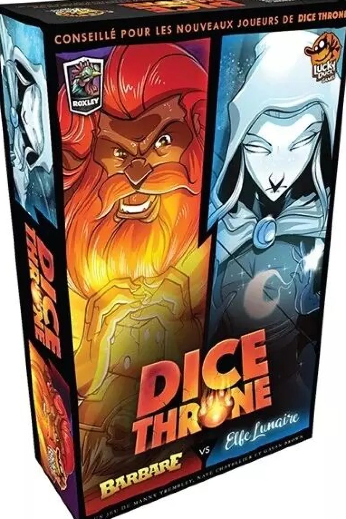 Barbare Vs Elfe Lunaire - Dice Throne S1 C1