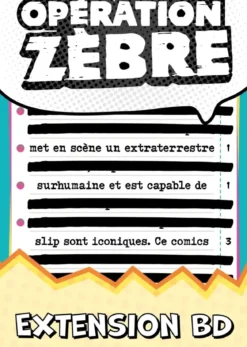 BD (Ext. Opération Zèbre)