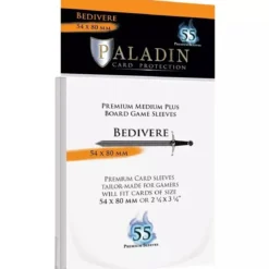 Bedivere 54x80mm - Lot de 55 Protège-Cartes - Paladin