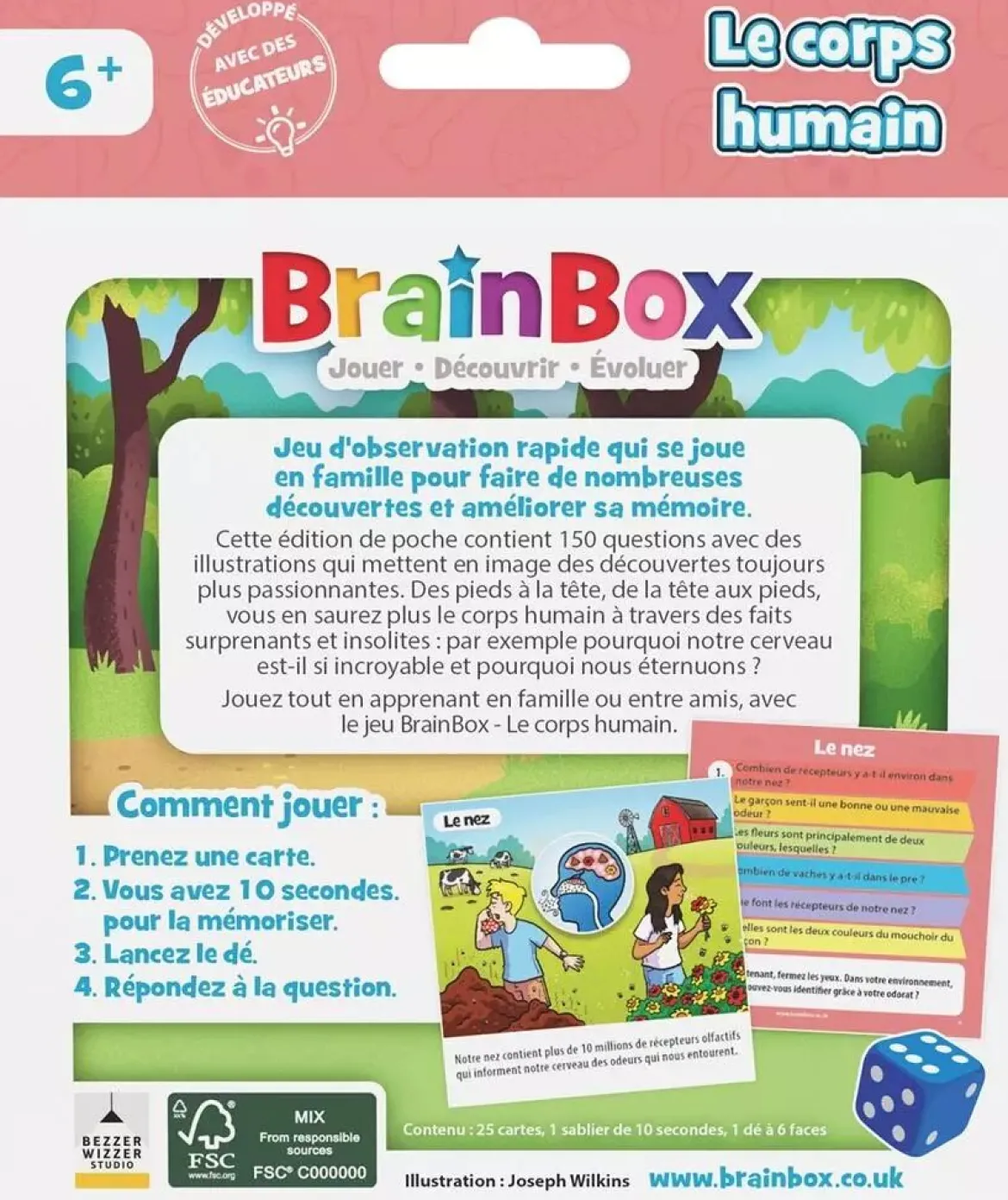 BrainBox Pocket : Le Corps Humain