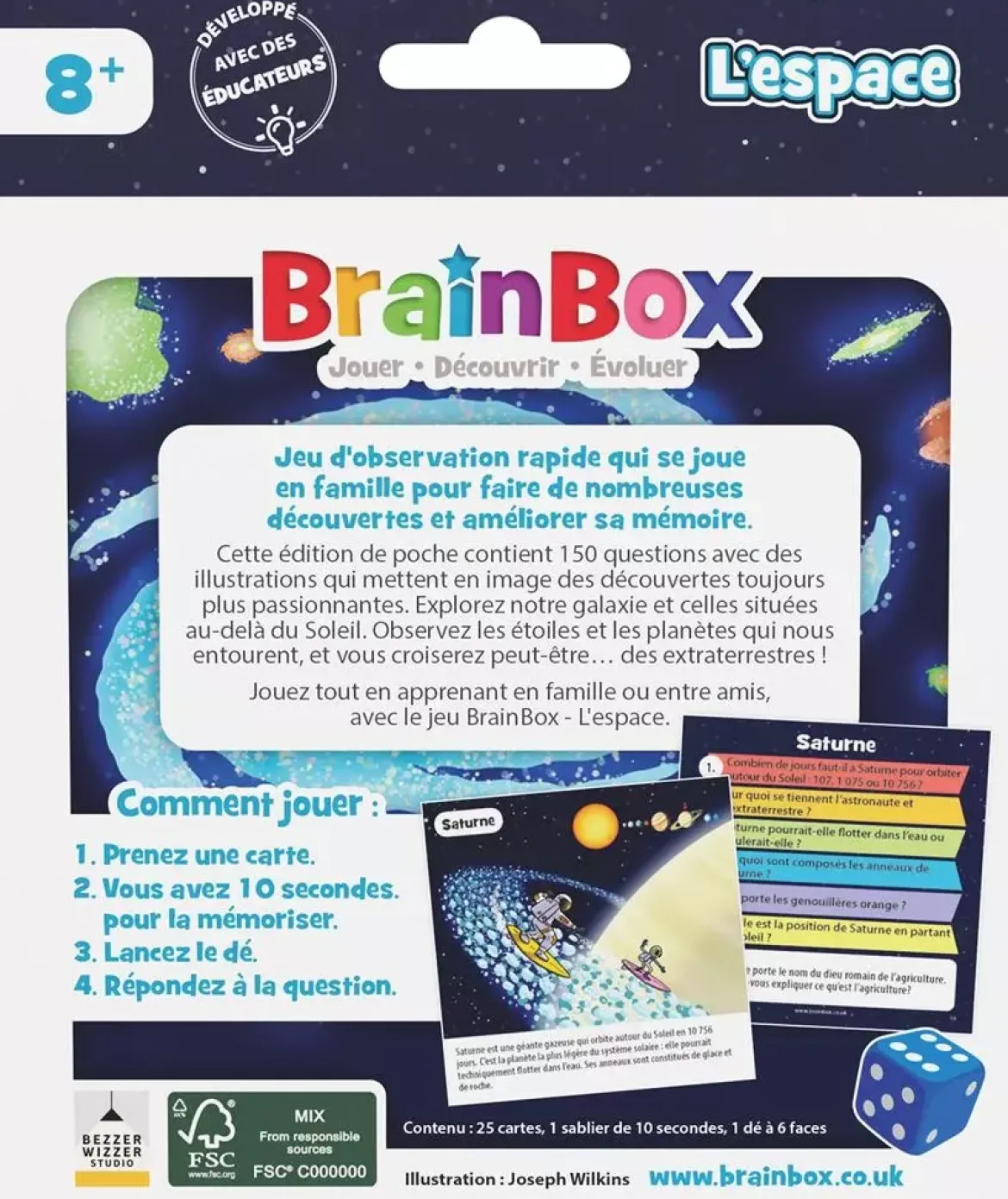 BrainBox Pocket : L'espace