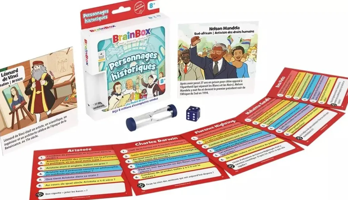 BrainBox Pocket : Personnages Historiques