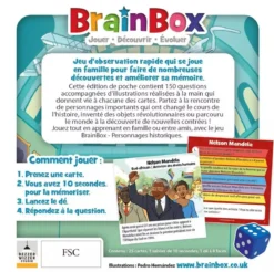 BrainBox Pocket : Personnages Historiques