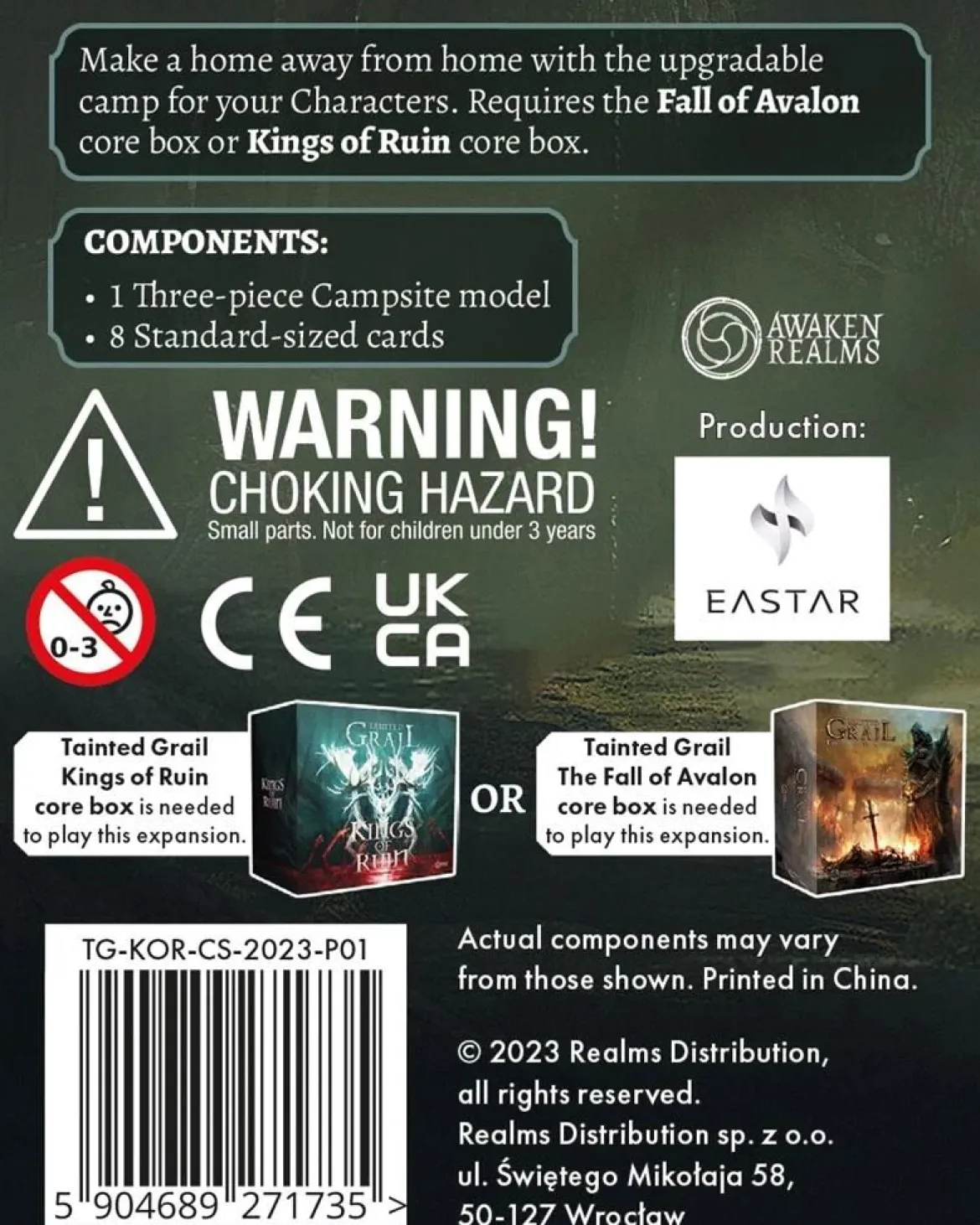 Campsite (Ext. Tainted Grail : Rois de la Ruine)