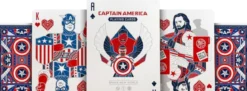 Captain America - Jeu de 54 Cartes - Theory11
