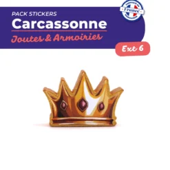 Carcassonne Joutes & Armoiries : Pack de Stickers