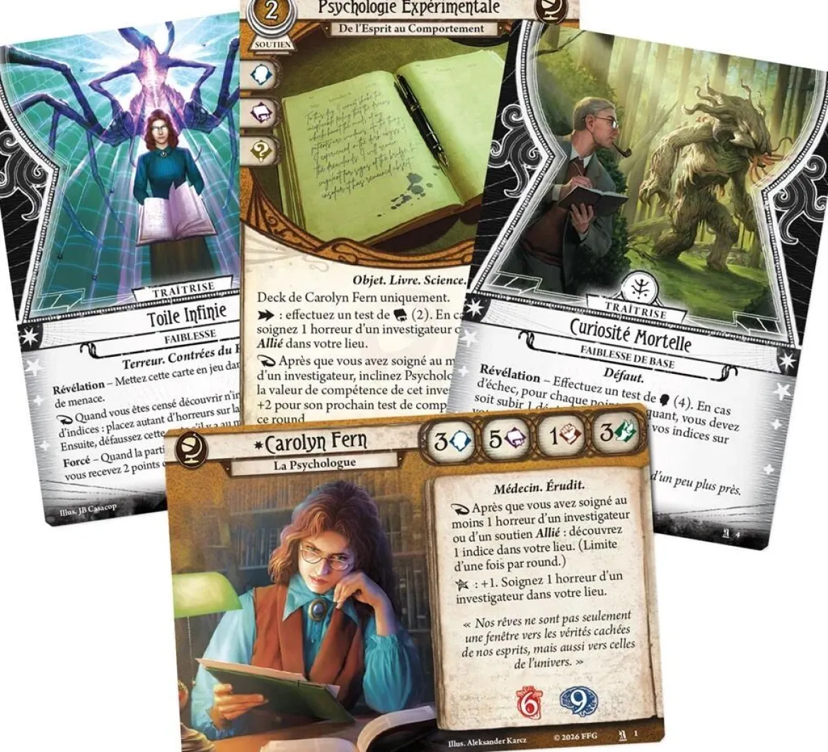 Carolyn Fern - Deck Investigateur (Horreur à Arkham JCE)