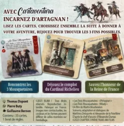 Cartaventura 3 Mousquetaires : L'Honneur de la Reine