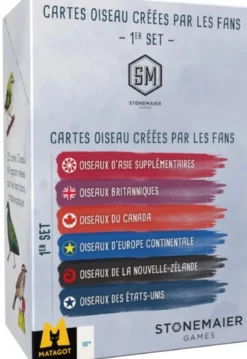Cartes créées par les fans (Ext. Wingspan)