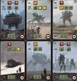 Cartes Usine 13-18 - Ext. Scythe