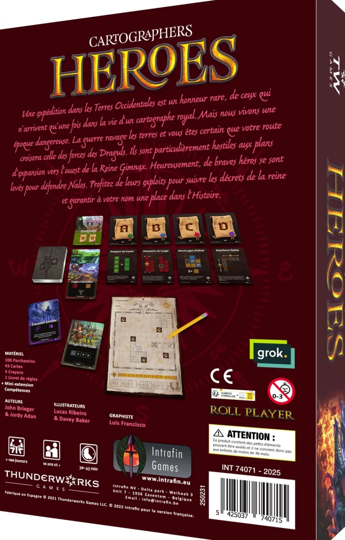 Cartographers Heroes