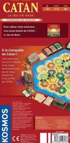 Catan : Extension 5 et 6 joueurs