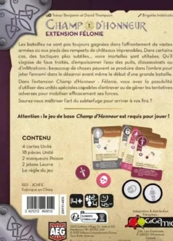 Champ d'Honneur : Félonie