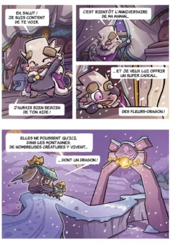 Chatons et Dragons - Les Fleurs-Dragon