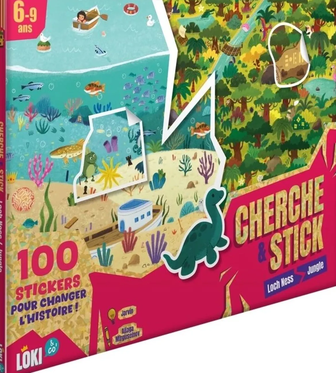 Cherche & Stick : Loch Ness & Jungle