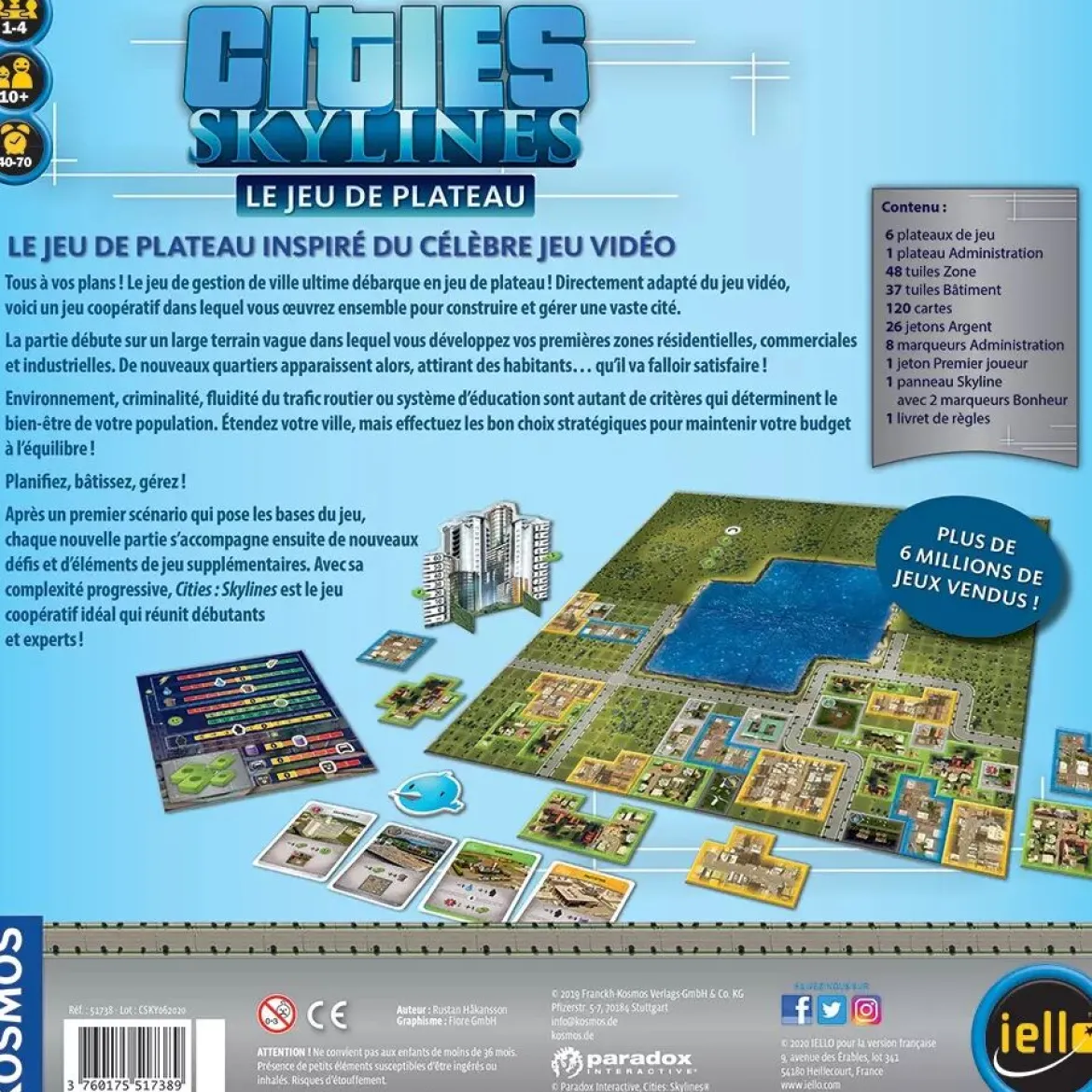 Cities Skylines : Le Jeu de Plateau