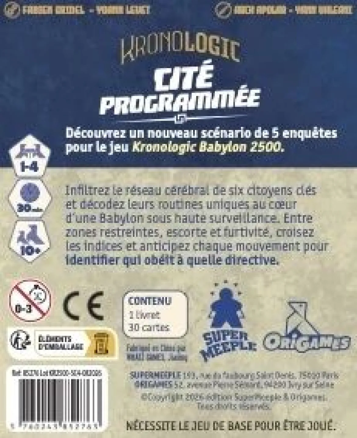 Cité Programmée (Ext. Kronologic - Babylon 2500)