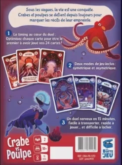 Crabe vs Poulpe