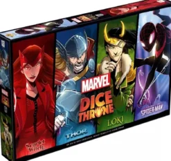 Dice Throne Marvel - Scarlet Witch, Thor, Loki, Spider-Man