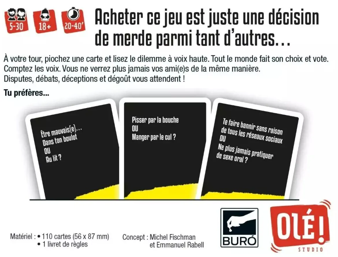 Dilemmes de Merde