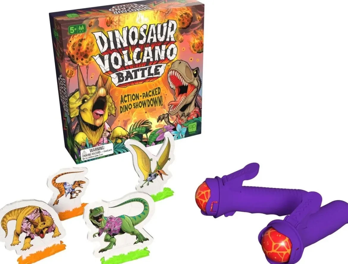 Dinosaur Volcano Battle