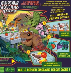 Dinosaur Volcano Battle