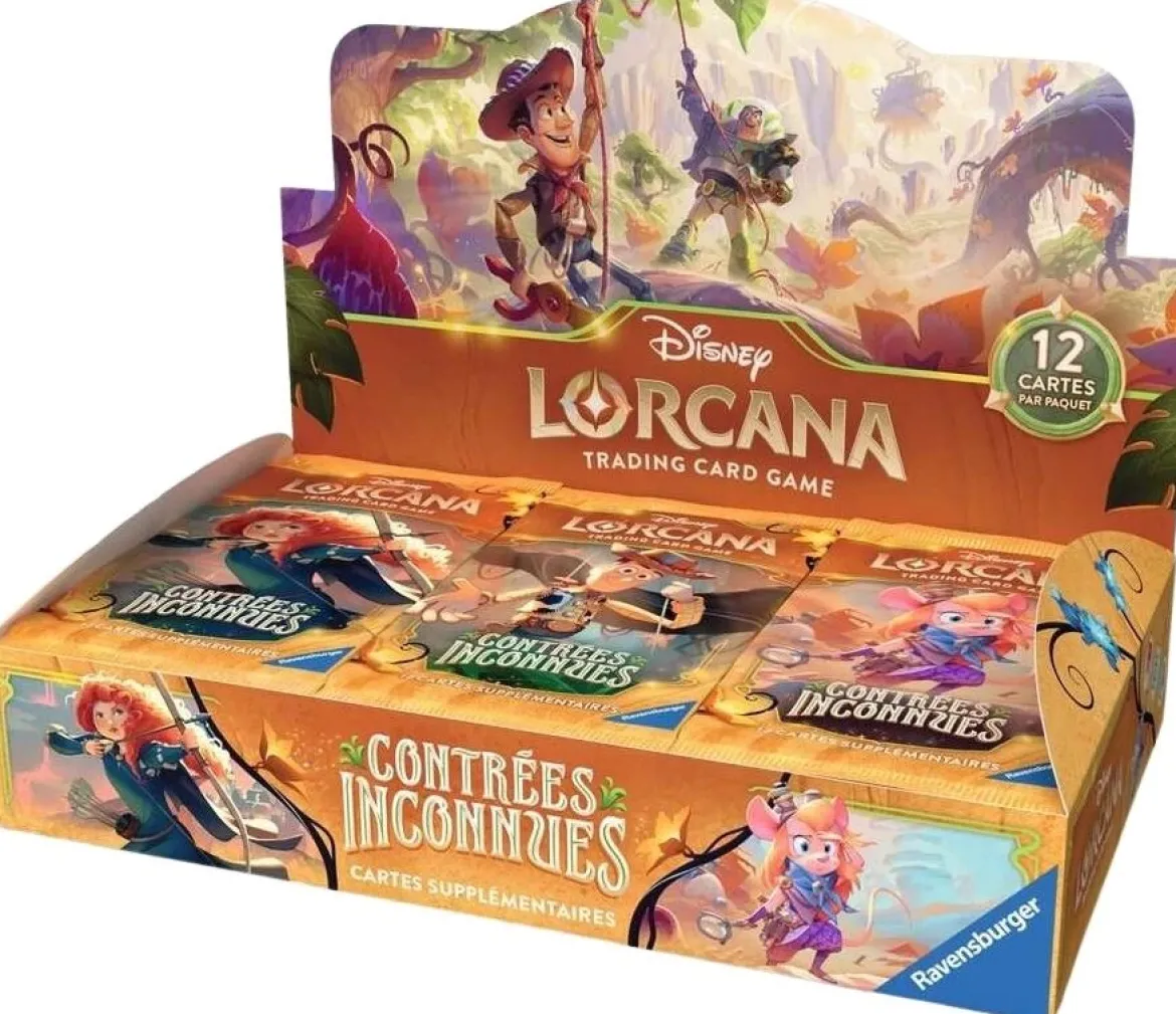 Disney Lorcana - Display de 24 boosters - Chapitre 12 : Contrées Inconnues