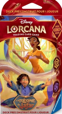 Disney Lorcana 8ème Chapitre - Deck de Démarrage Tiana et Bruno - Le Règne de Jafar
