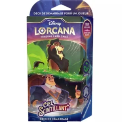 Disney Lorcana 5ème Chapitre - Deck de Démarrage Scar et Kronk
