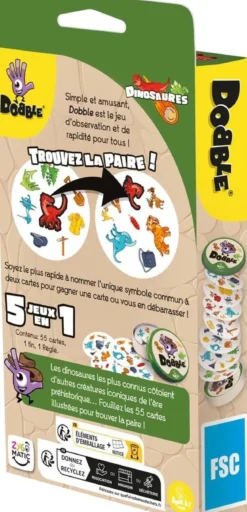 Dobble : Dinosaures