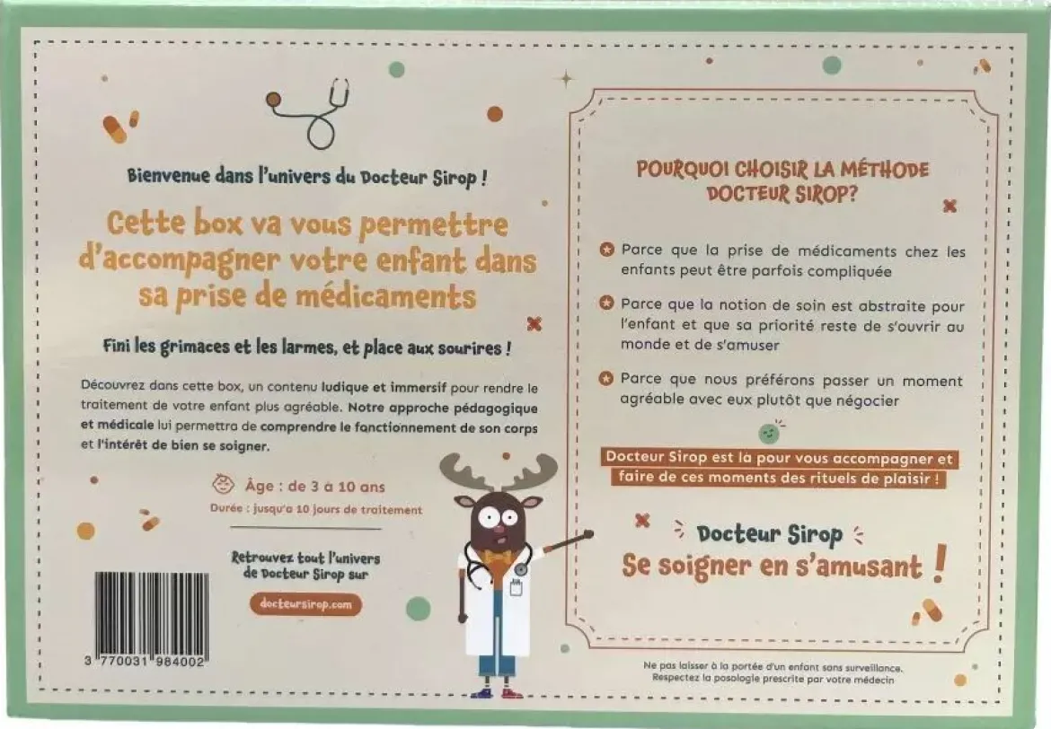 Docteur Sirop T'aide à Prendre Ton Médicament
