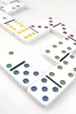 Domino Double 6 Colorés