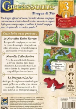 Dragon et Fée (Ext. Carcassonne)