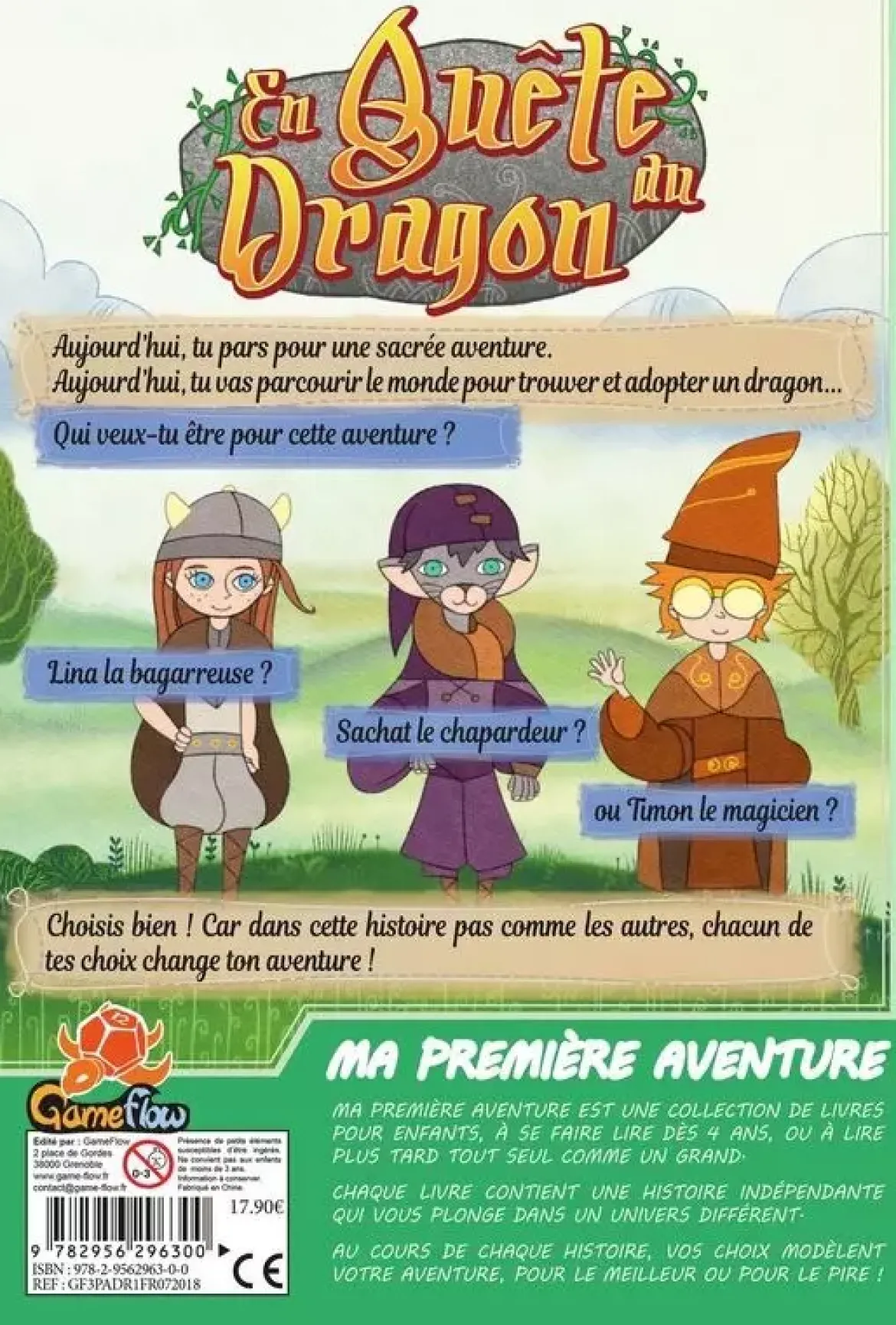 En Quête du Dragon (Ma 1ère Aventure)