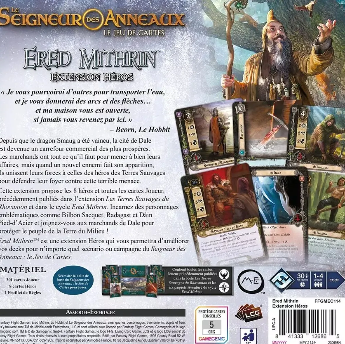 Ered Mithrin (Héros) - Seigneur des Anneaux JCE