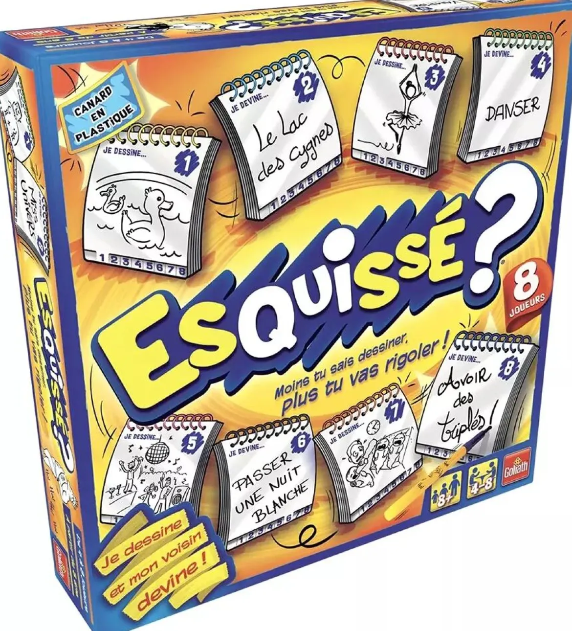 Esquissé ? 8 joueurs
