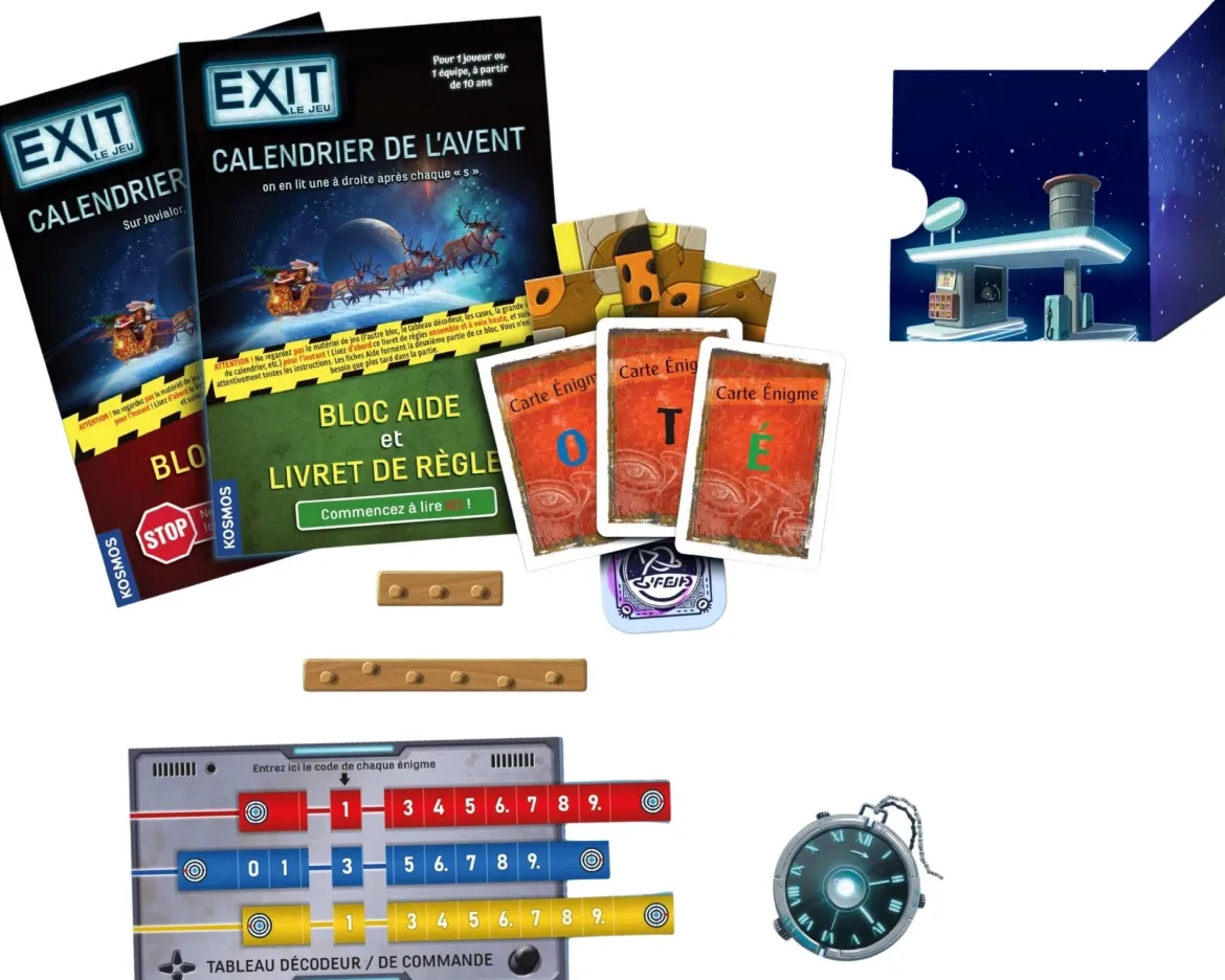 Exit Calendrier de l'Avent : La Course Intergalactique