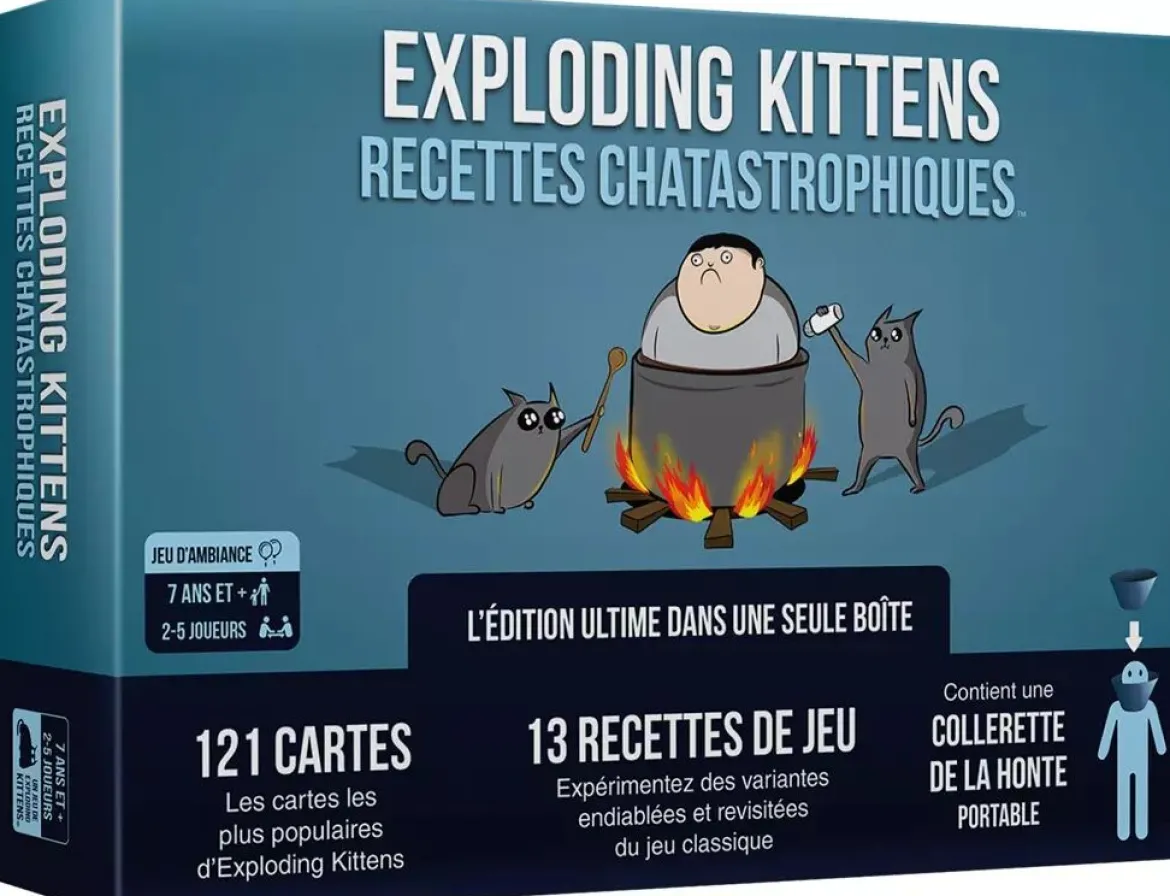 Exploding Kittens : Recettes Chatastrophiques