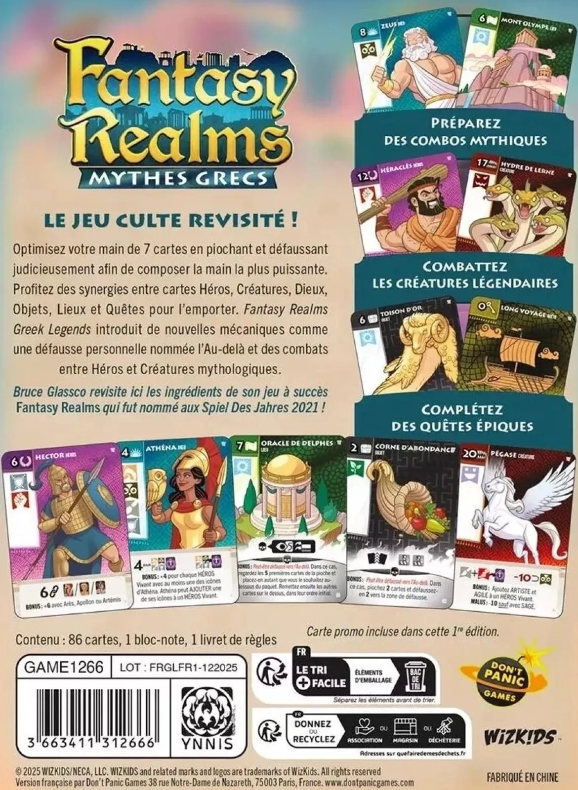 Fantasy Realms : Mythes Grecs