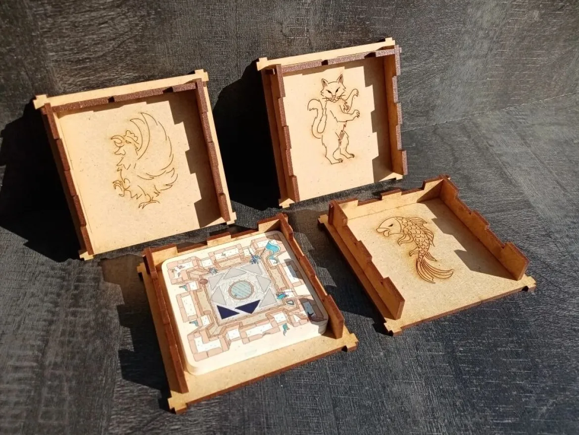 Forfort : Sabots en bois (x4)