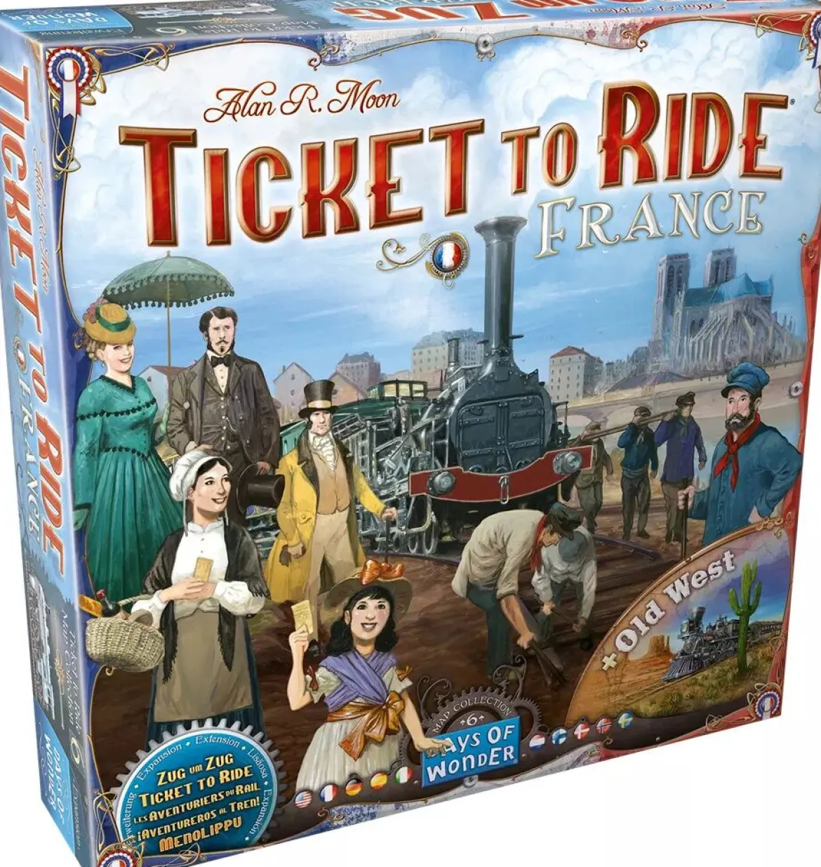 France & Old West (Ext. Les Aventuriers du Rail)