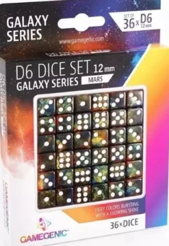 Galaxy Series - Set de 36 Dés (12mm)